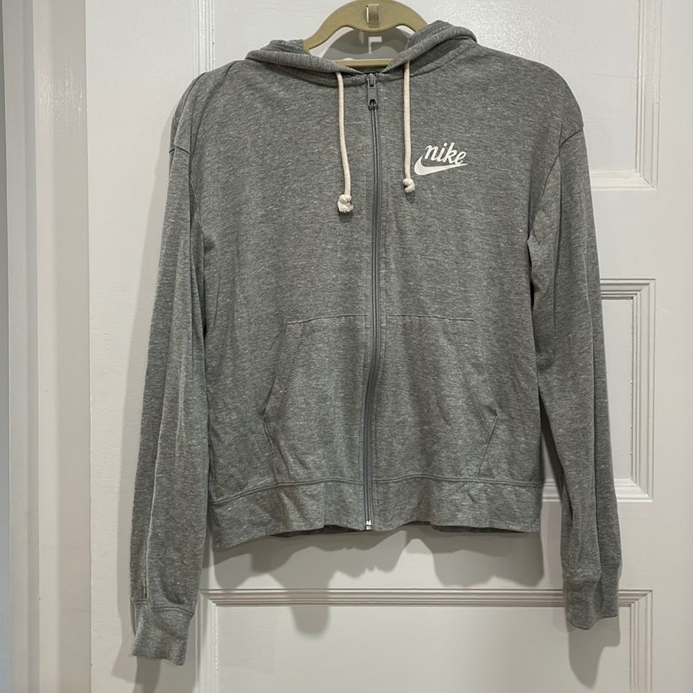 Nike hooded zip up jacket